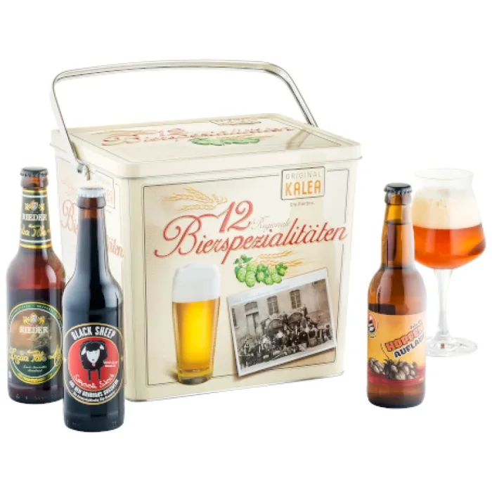 KALEA 12 BIERSPEZIALITATEN-BOX 12×0,33l jasne wiaderko