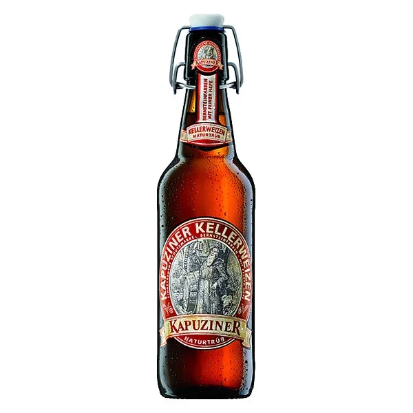 Kapuziner Kellerweizen naturtrüb Bügelverschluss 20×0,50L