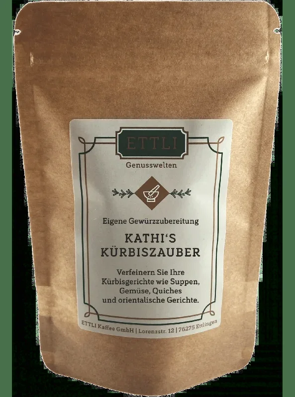 Kathi’s pumpkin magic spice preparation