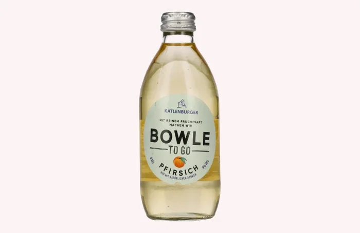 Katlenburger Bowle-To-Go Pfirsich 5% Vol. 0,33l