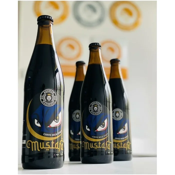 Kazimierz Mustafa Coffee milk Stout 4,8% 0,5L