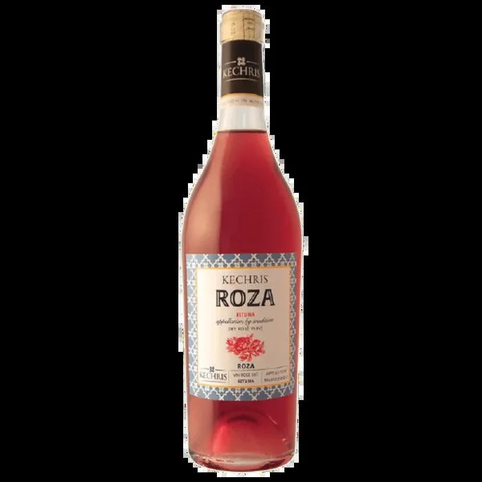 Kechris – Roza – Retsina aus Xinomavro, traditionelle Bezeichnung – 0,75 L