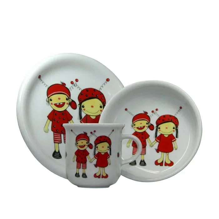 Kindergedeck Rasselbande rot