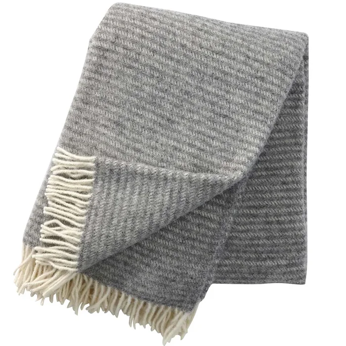 Klippan | Wolldecke Ralph | light grey