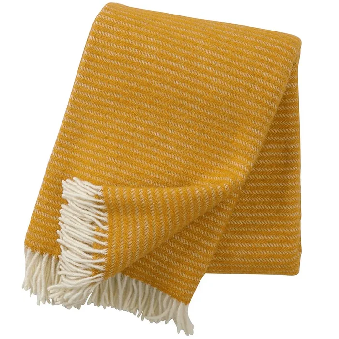 Klippan | Wolldecke Ralph | mustard