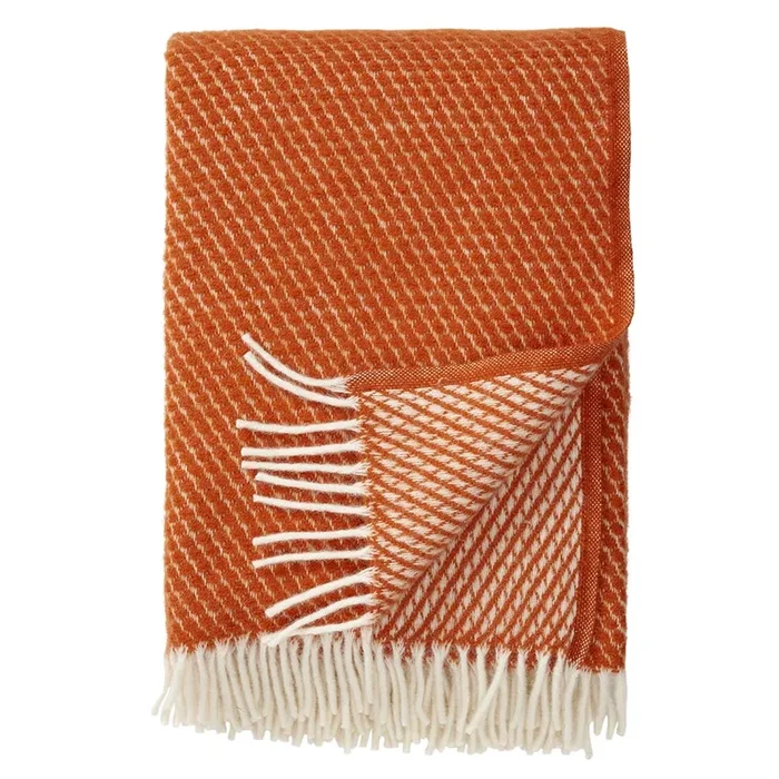 Klippan | Wolldecke Velvet | rost