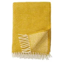 Klippan | Wolldecke Velvet | saffron
