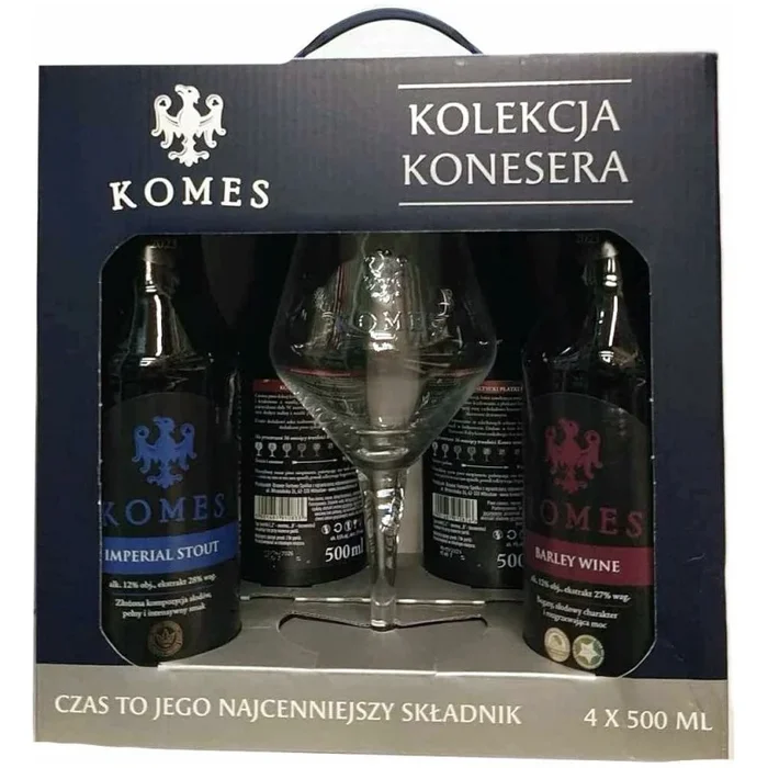 Komes Koneser Kollektion – SET x4 + POKAL