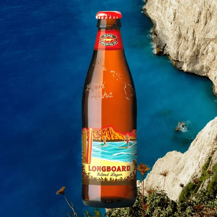Kona Longboard Island Lager 0,35 l – Mildes Lagerbier mit tropischem Flair 4,6% Vol.