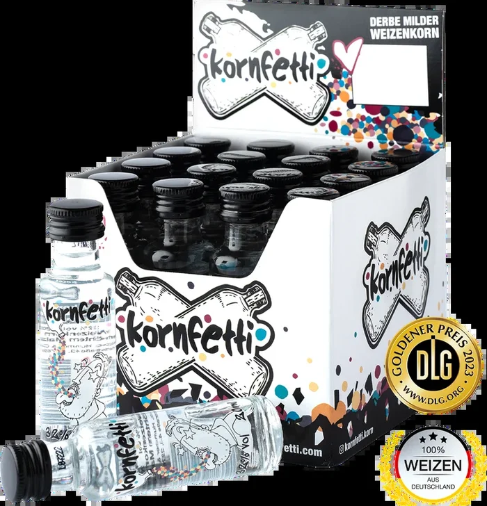 Kornfetti – Wheat Grain Minis (16 x 20 ml)