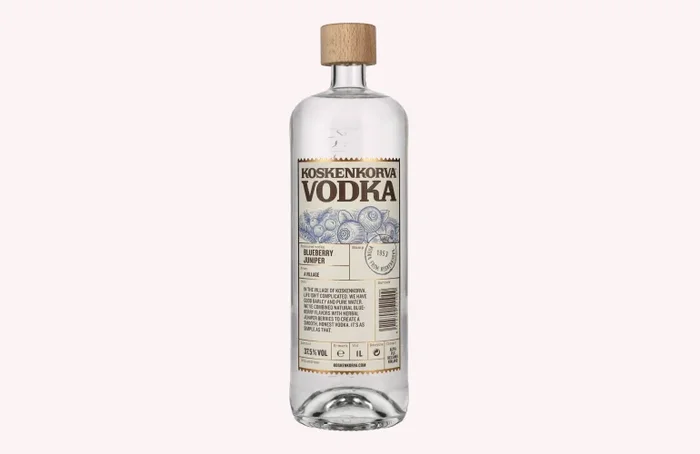 Koskenkorva Vodka BLUEBERRY JUNIPER Flavoured 37,5% Vol. 1l