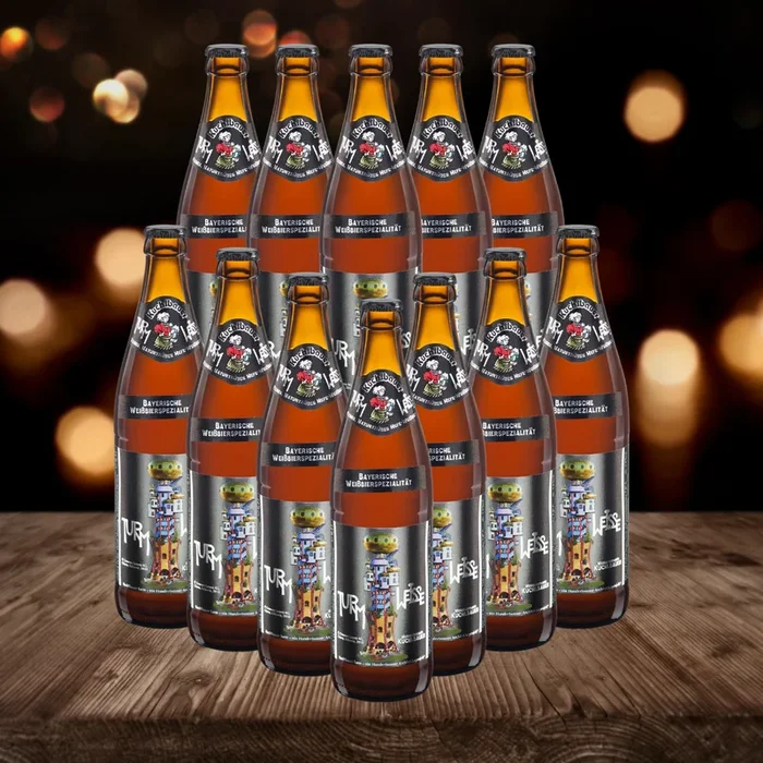 Kuchlbauer Turmweisse German Wheat Beer 500ml Bottles – 5.9% ABV (12 Pack)