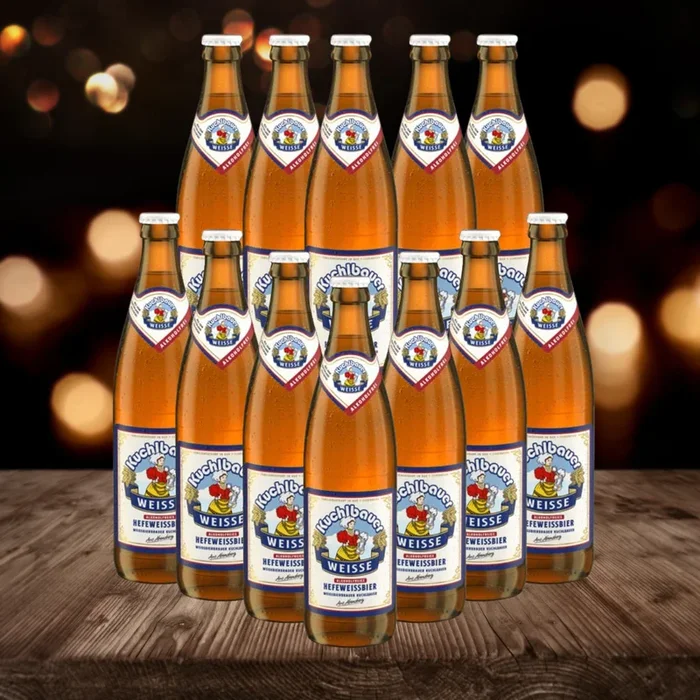 Kuchlbauer Weisse German Wheat Beer 500ml Bottles – 5.2% ABV (12 Pack)