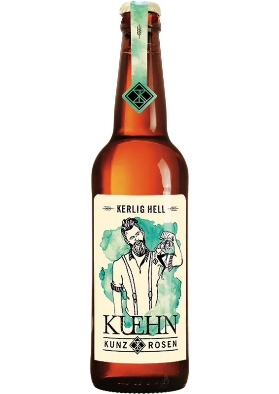 Kuehn Kunz Rosen Kerlig Hell 0,33 l Mw