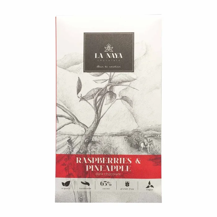 La Naya | Schokolade | Himbeeren & Ananas