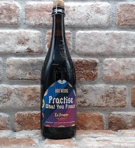 La Trappe Üben Sie, was Sie predigen 2021 Quadrupel – 75 CL