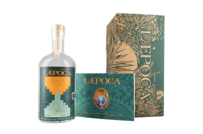 LAEPOCA Mezcal Espadín | Joven & Artesanal | 38 Vol. % Alk.