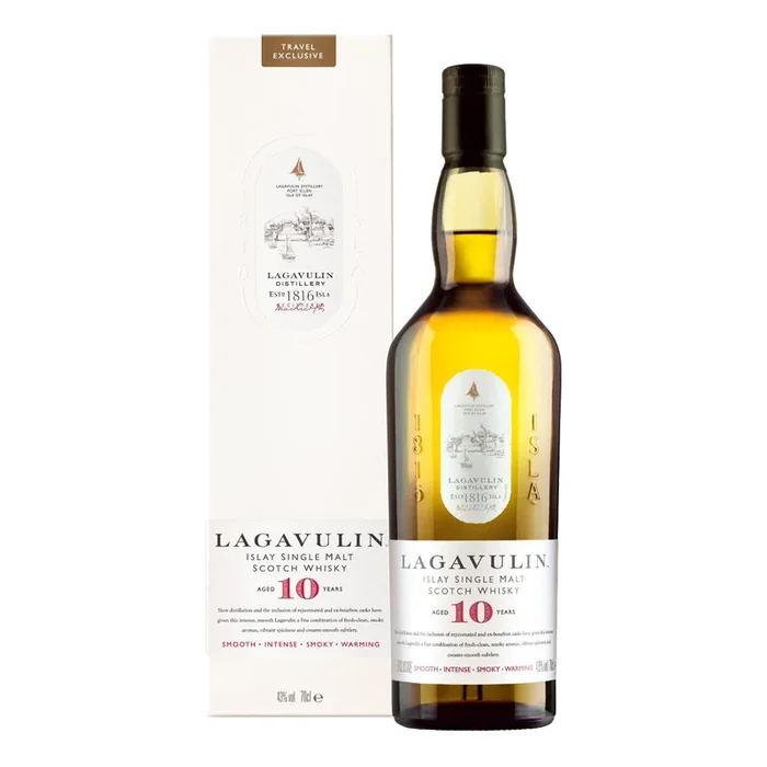 Lagavulin 10 Jahre Travel Exclusive Edition in Geschenkbox