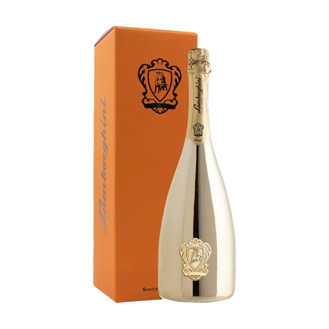 Lamborghini Brut Gold Magnum in Geschenkbox