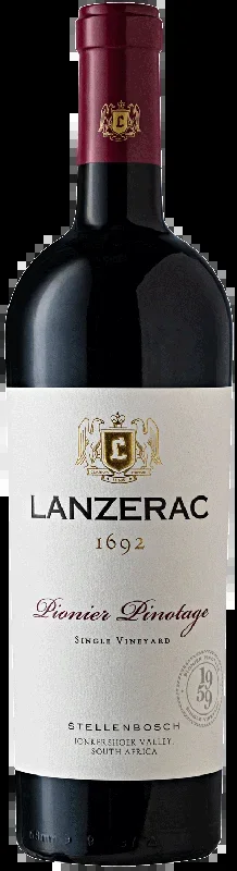 Lanzerac Pionier Pinotage Single Vineyard 2021 – Red wine