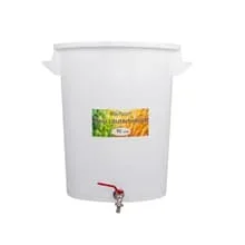 Läuterbottich 75 Liter Kunststoff mit Läuterschlange