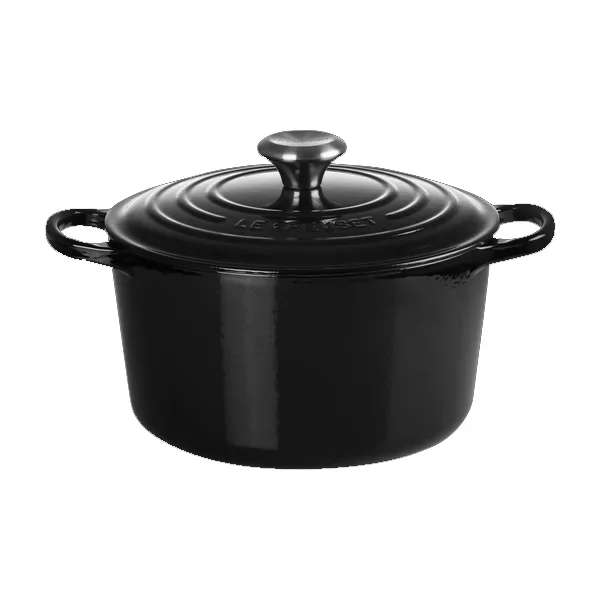Le Creuset | Bräter Hoch | 26cm Schwarz glänzend