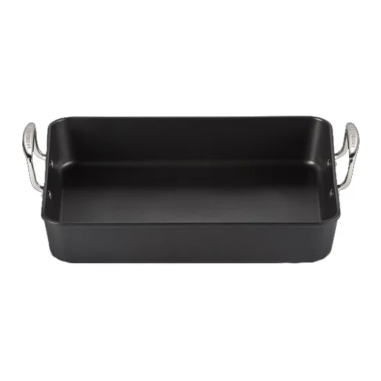 Le Creuset | Bratreine Aluminium | 35cm Schwarz