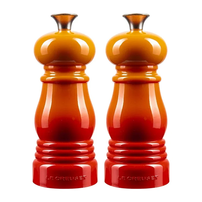 Le Creuset | Salz und Pfeffermühle | Ofenrot