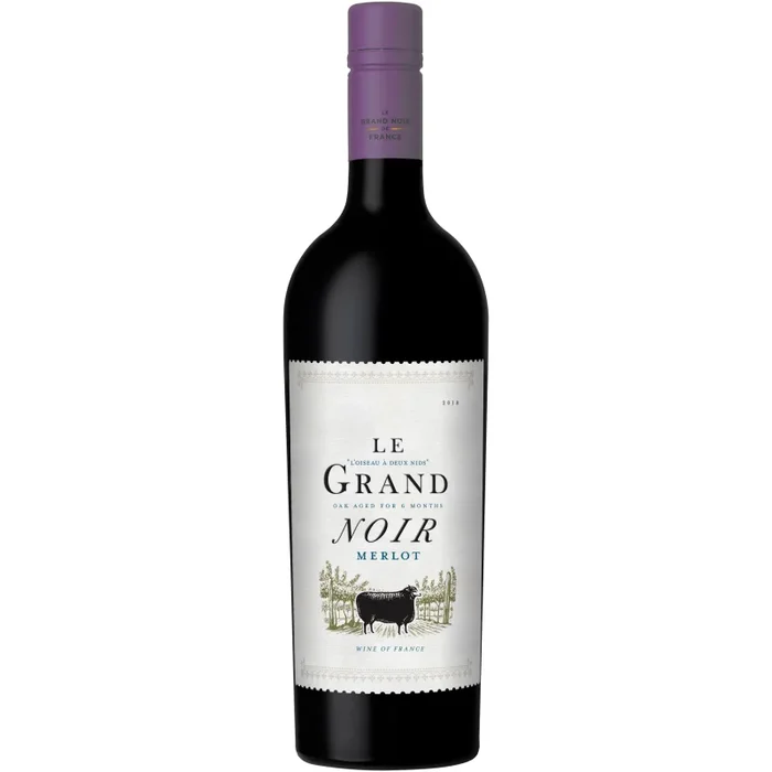 LE GRAND NOIR MERLOT trocken rot