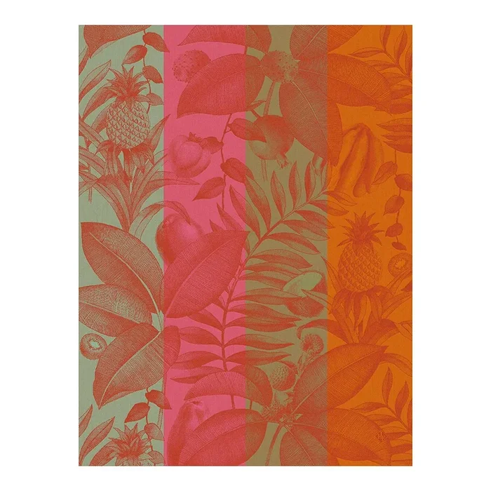 Le Jacquard Francais Geschirrtuch | Fruits Exotiques | orange