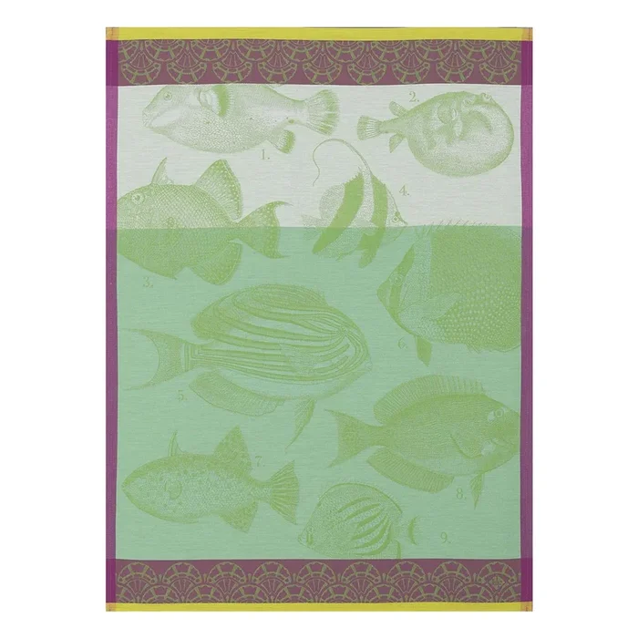 Le Jacquard Francais Geschirrtuch | Moorea | Algen