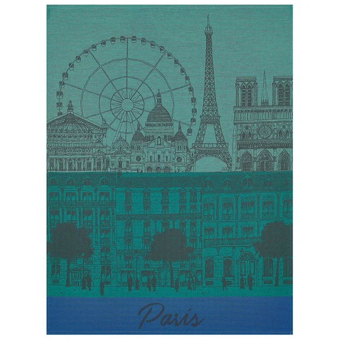 Le Jacquard Francais Geschirrtuch | Paris Panorama | Jardin