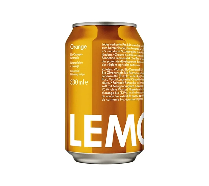 Lemonaid Bibita analcolica all’arancia in lattina da 33 cl, confezione da 12 | Acquista ora nel negozio di bevande