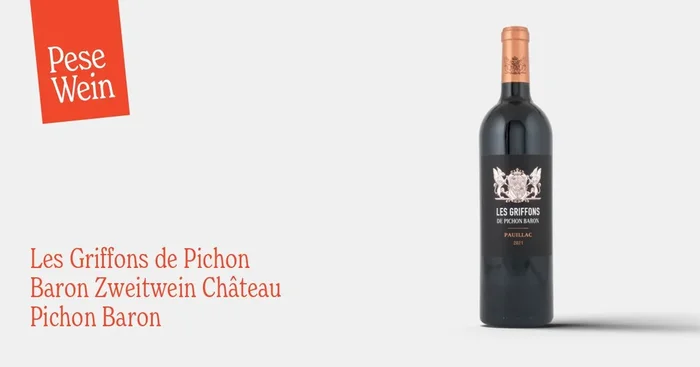 Les Griffons de Pichon Baron Zweitwein Château Pichon Baron 2021