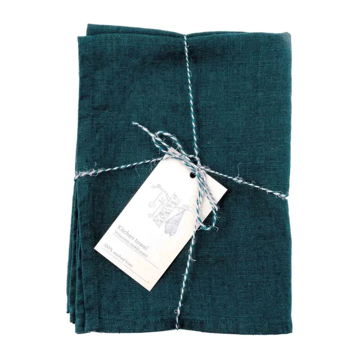 Linen Tales | Leinen Geschirrtuch | Deep Water