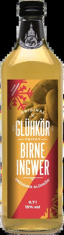 Liqueur Original Dresdner Glühkör Pear-Ginger
