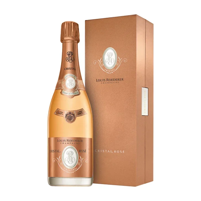 Louis Roederer Cristal Rosé Brut Vintage 2013 in Geschenkbox