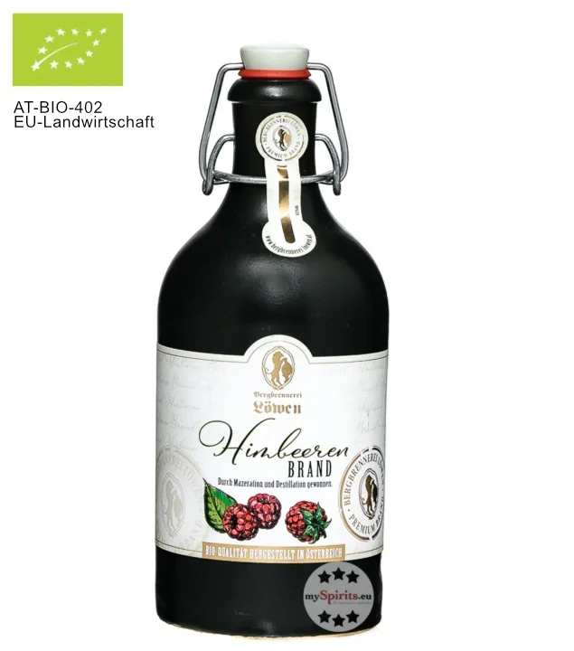 Löwen Himbeer Schnaps Bio