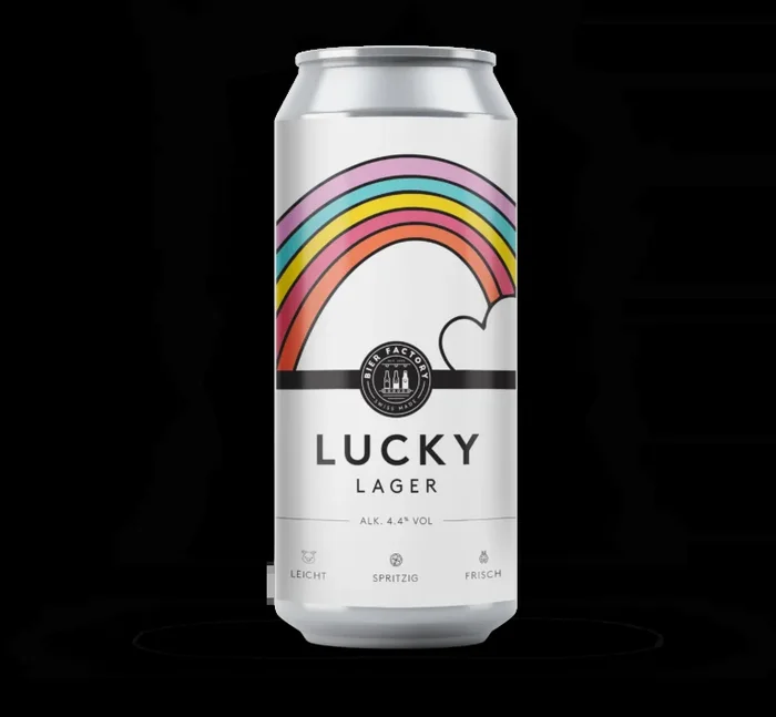 Lucky Lager 44cl Can | Bier Factory