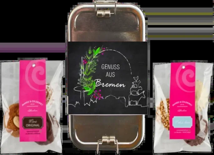 Lunchbox with Mini Elisen (3x Mini Elisen + 3x Malis’chen gingerbread + 1x lunchbox)
