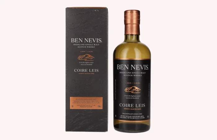 MacDonald’s Ben Nevis COIRE LEIS Highland Single Malt 46% Vol. 0,7l in Geschenkbox