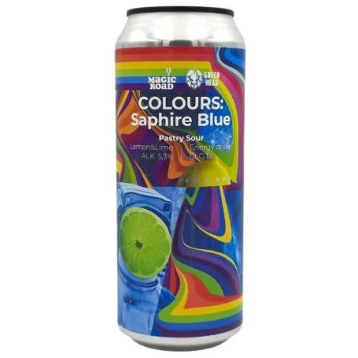 Magic Road FARBEN: Saphire Blue Pastry Sour 5,3% 0,5L