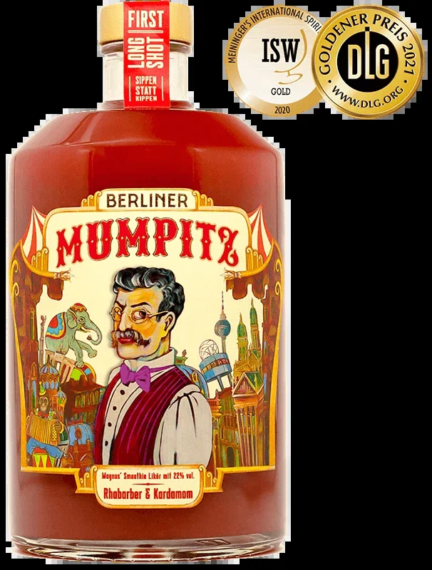 Magnus‘ Smoothie Liqueur – Rhabarber & Kardamom