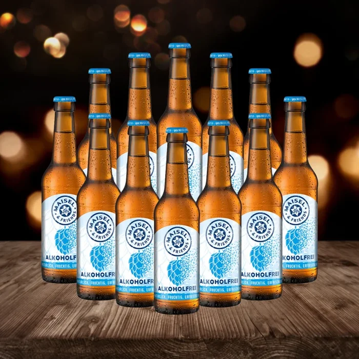 Maisel & Friends Alkoholfrei IPA 330ml Bottles – 0.5% ABV (12 pack)