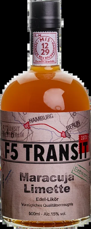 Maracuja Limette Likör No. 5546 – F5-Transit – Transitschnaps