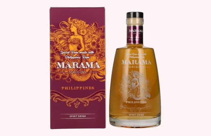 Marama ORIGINS Philippines Spiced Rum 40% Vol. 0,7l in Geschenkbox