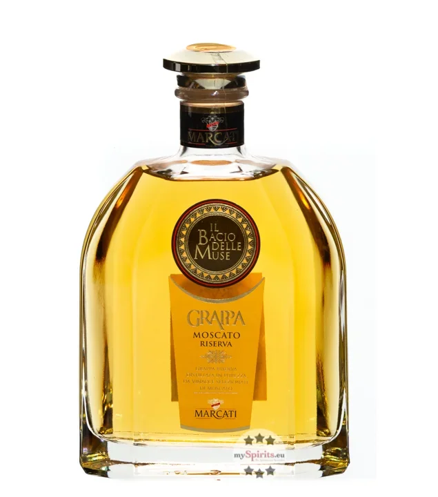 Marcati Grappa Moscato Riserva Bacio delle Muse