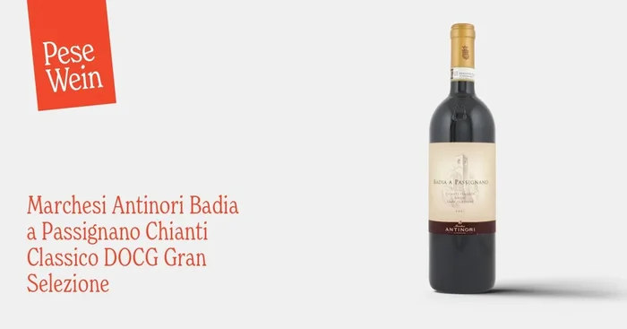 Marchesi Antinori Badia a Passignano Chianti Classico DOCG Gran Selezione 2021