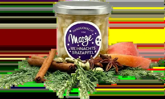 Marge’s Christmas baked apple fruit spread