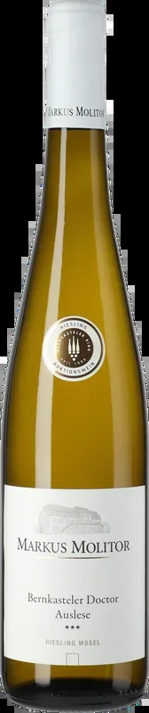 Markus Molitor: Riesling Bernkasteler Doctor Auslese *** Weiße Kapsel (Versteigerungswein) 2018